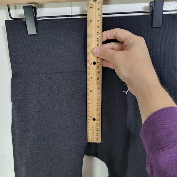 Gymshark Womens Vital Seamless 2.0 Leggings Black Marl (Dark Gray) NO SIZE *READ - Picture 8 of 12